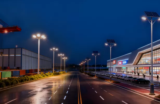 Industriële en handelsgebiede