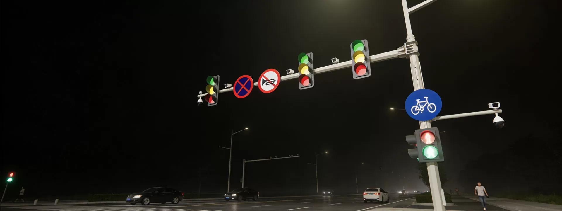 Hoe om straatligte te handhaaf met seinligte?
