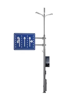 Street Light Pole met padsein