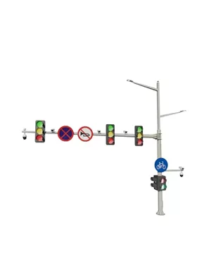 Straat Ligte Pole met Signale Ligg